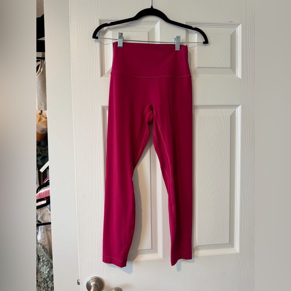 Lululemon Align No Line Leggings Berry Rumble NWOT